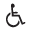 easy access (for wheelchairs) easy access (for wheelchairs)